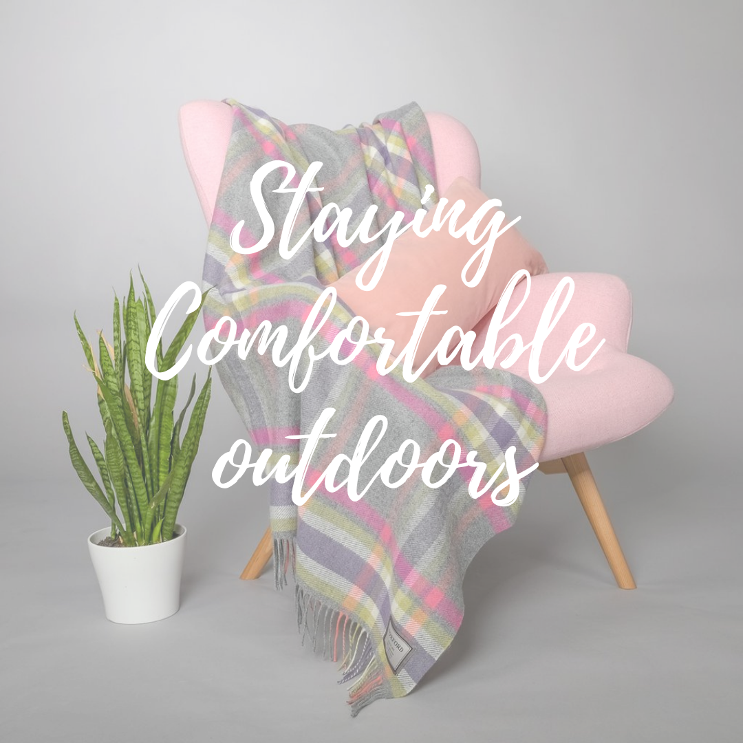 Staying comfortable outdoors