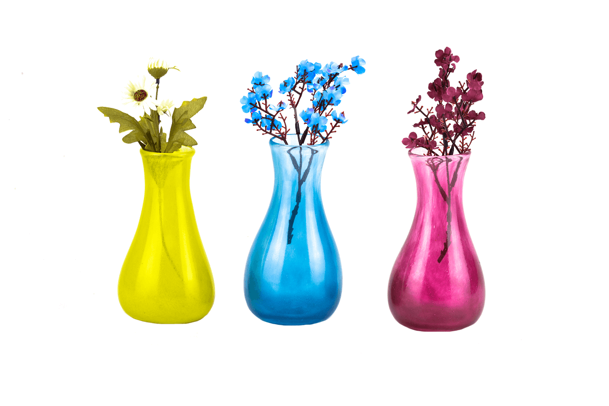 Vivid Bud Vase Blue