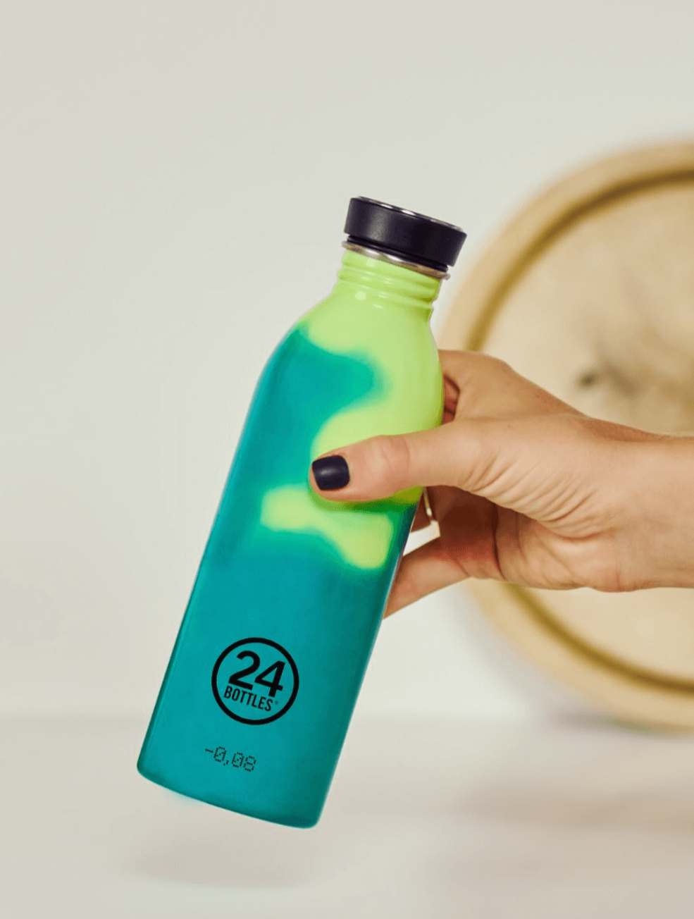 24Bottles, Urban Bottle REactive Yellow/Green 24Bottles