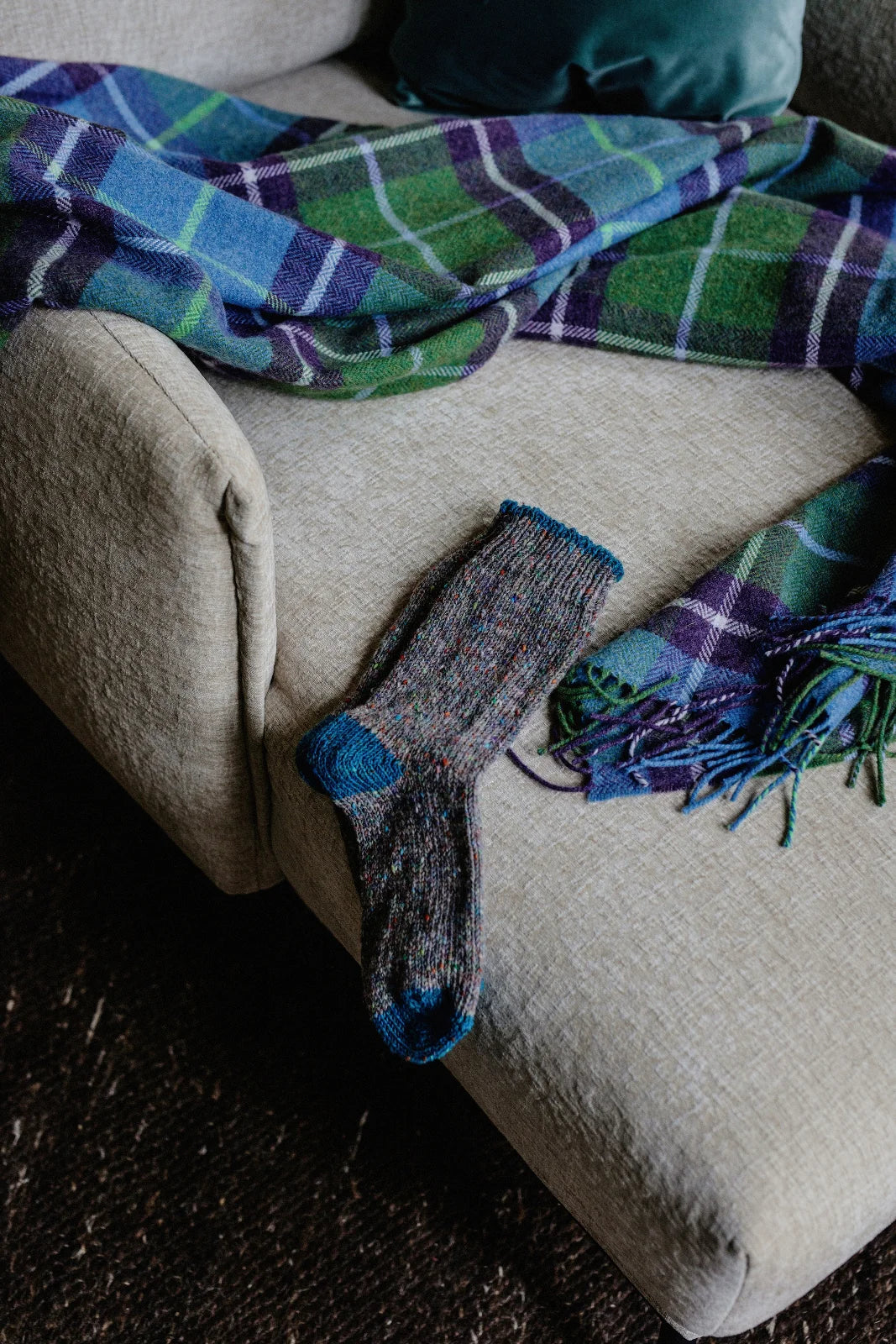 Foxford, Men's Walking Socks - Grey Foxford