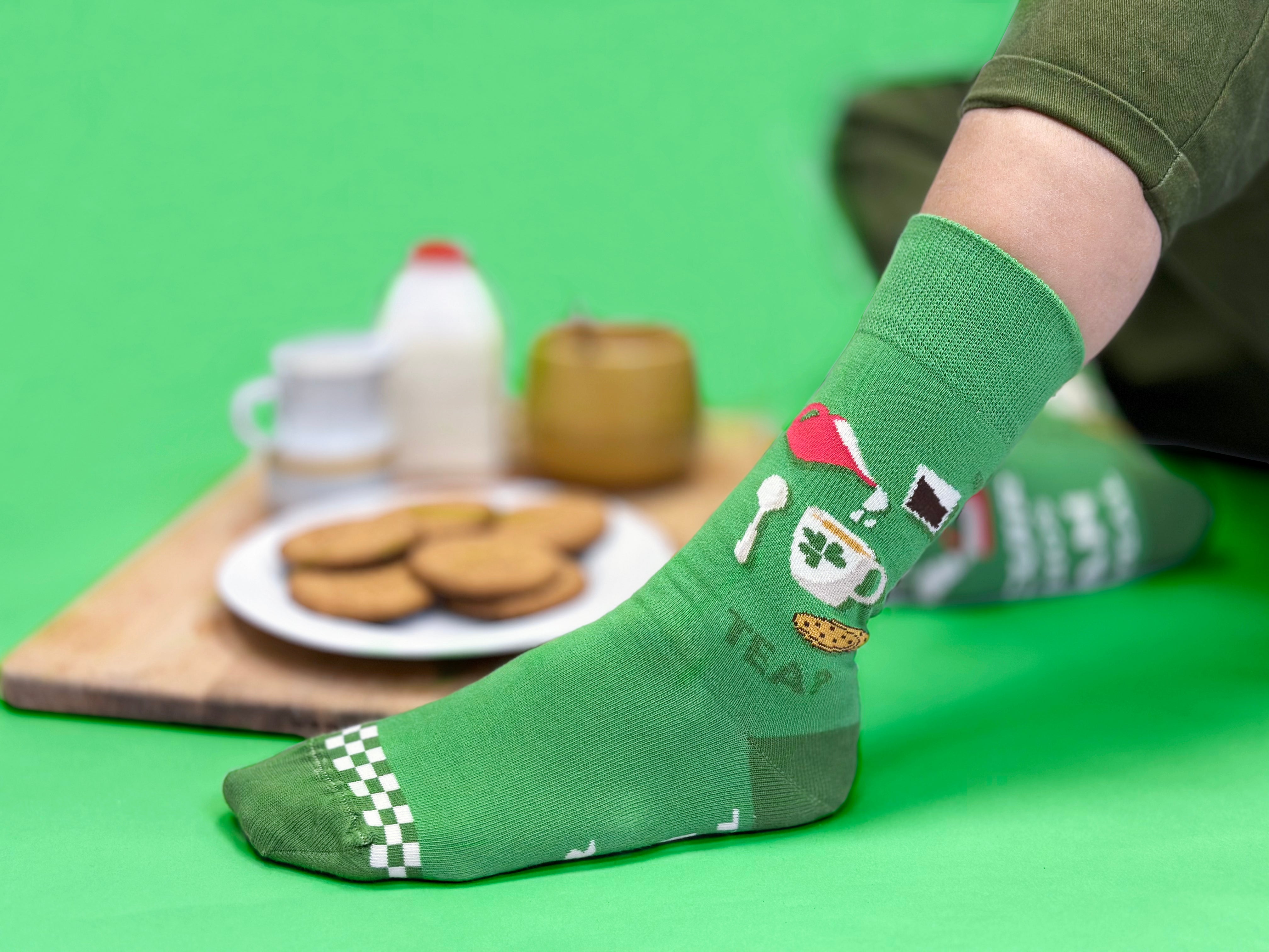 Irish Socksciety, Stick the Kettle on (size UK 8-12)
