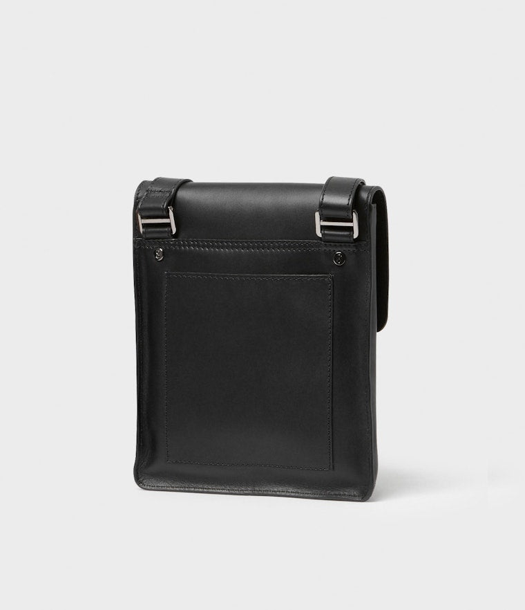 Saddler, Izedas Messenger Bag - Black Saddler