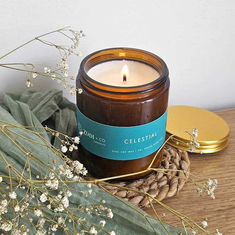 Zodi & Co, Celestial Candle - 210g Zodi & Co