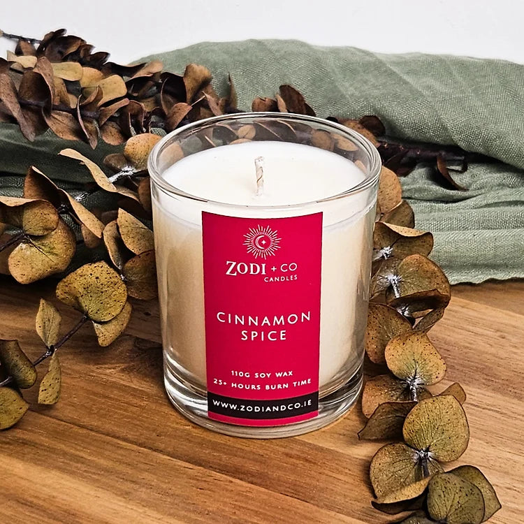 Zodi & Co, Cinnamon Spice Candle - 110g Zodi & Co