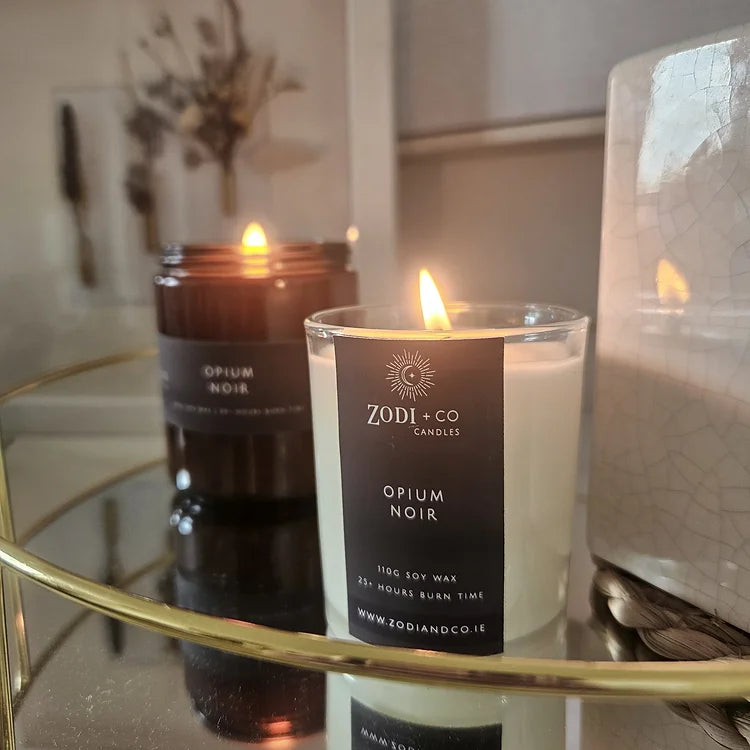Zodi & Co, Opium Noir Candle - 110g Zodi & Co