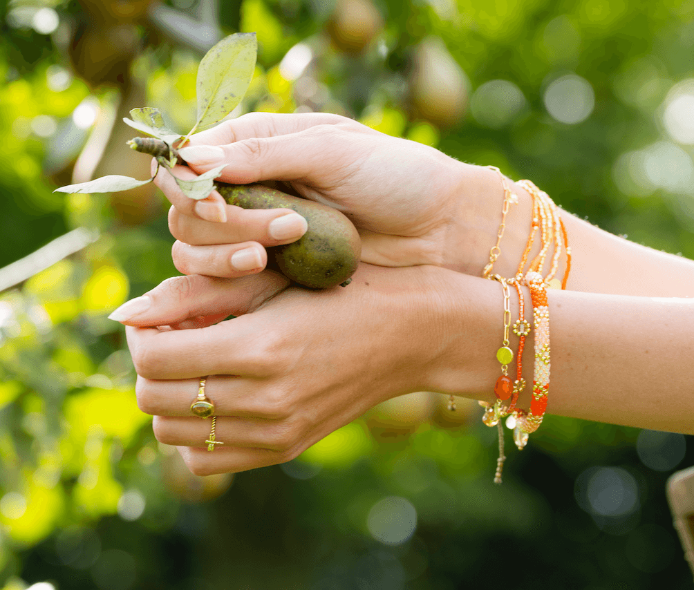 A Beautiful Story, Botanic Citrine Bracelet GP A Beautiful Story