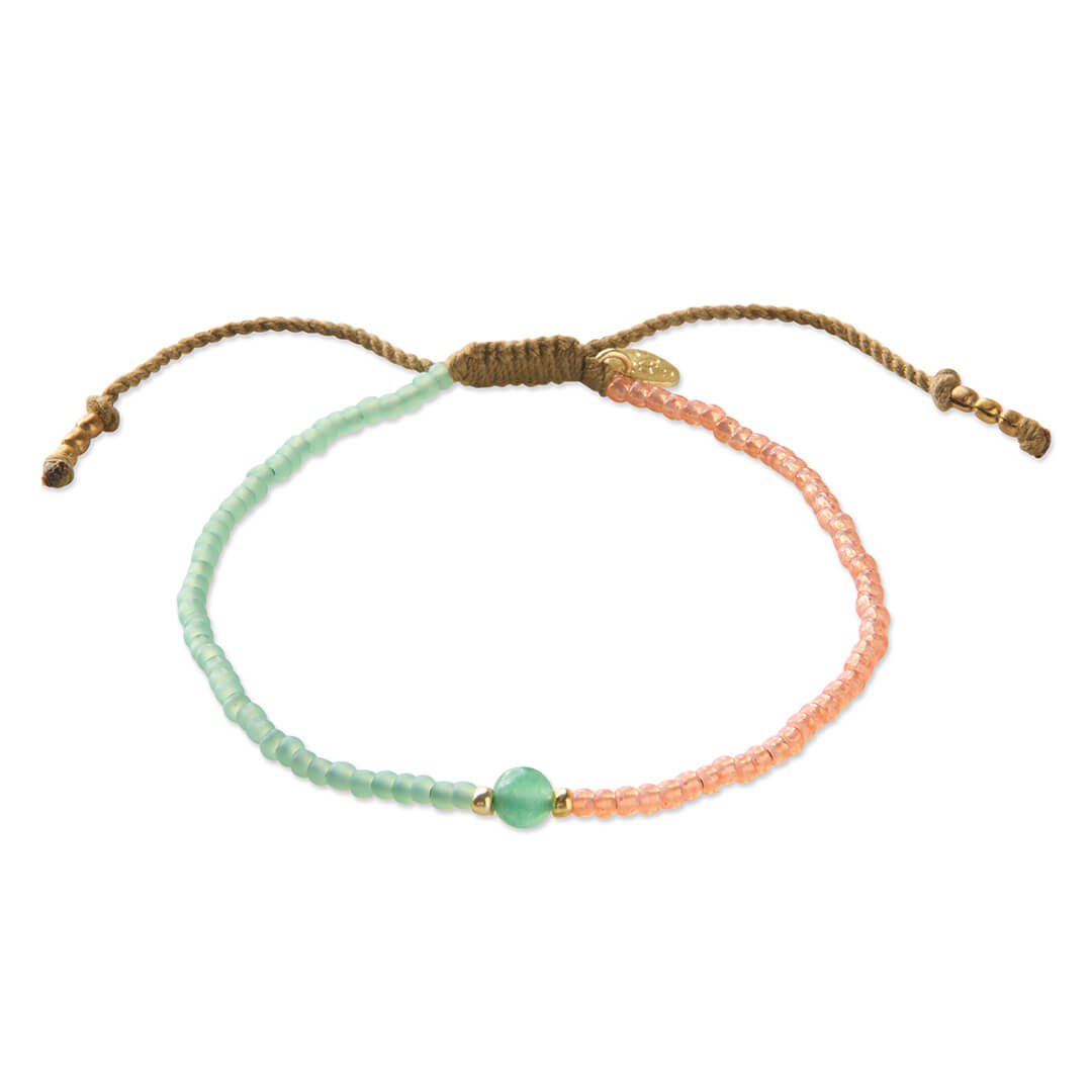 A Beautiful Story, Pleasure Adventurine Bracelet GP A Beautiful Story