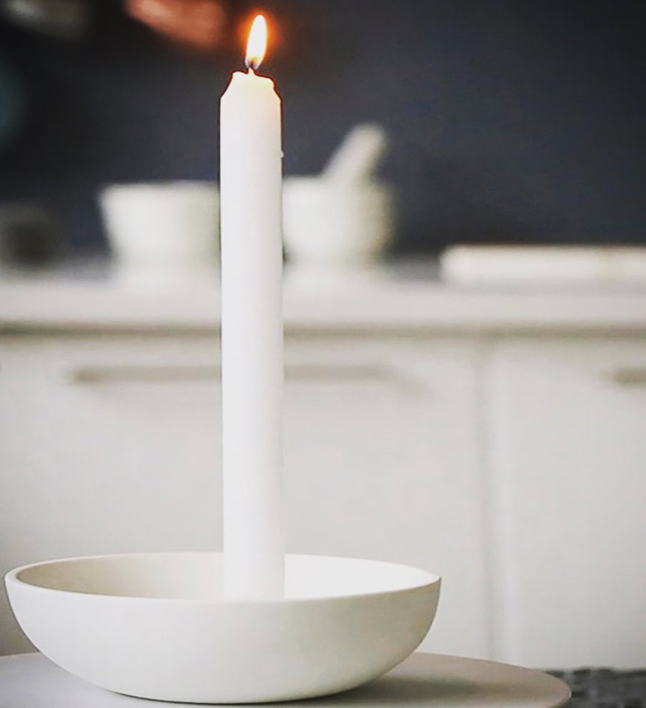 Aery, Large Candle Stick Holder Aery