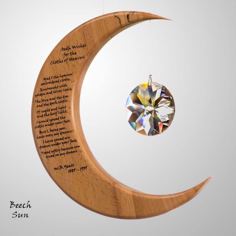 Artwood, Suncatcher Yeats Beech Lake Sun - Large Artwood