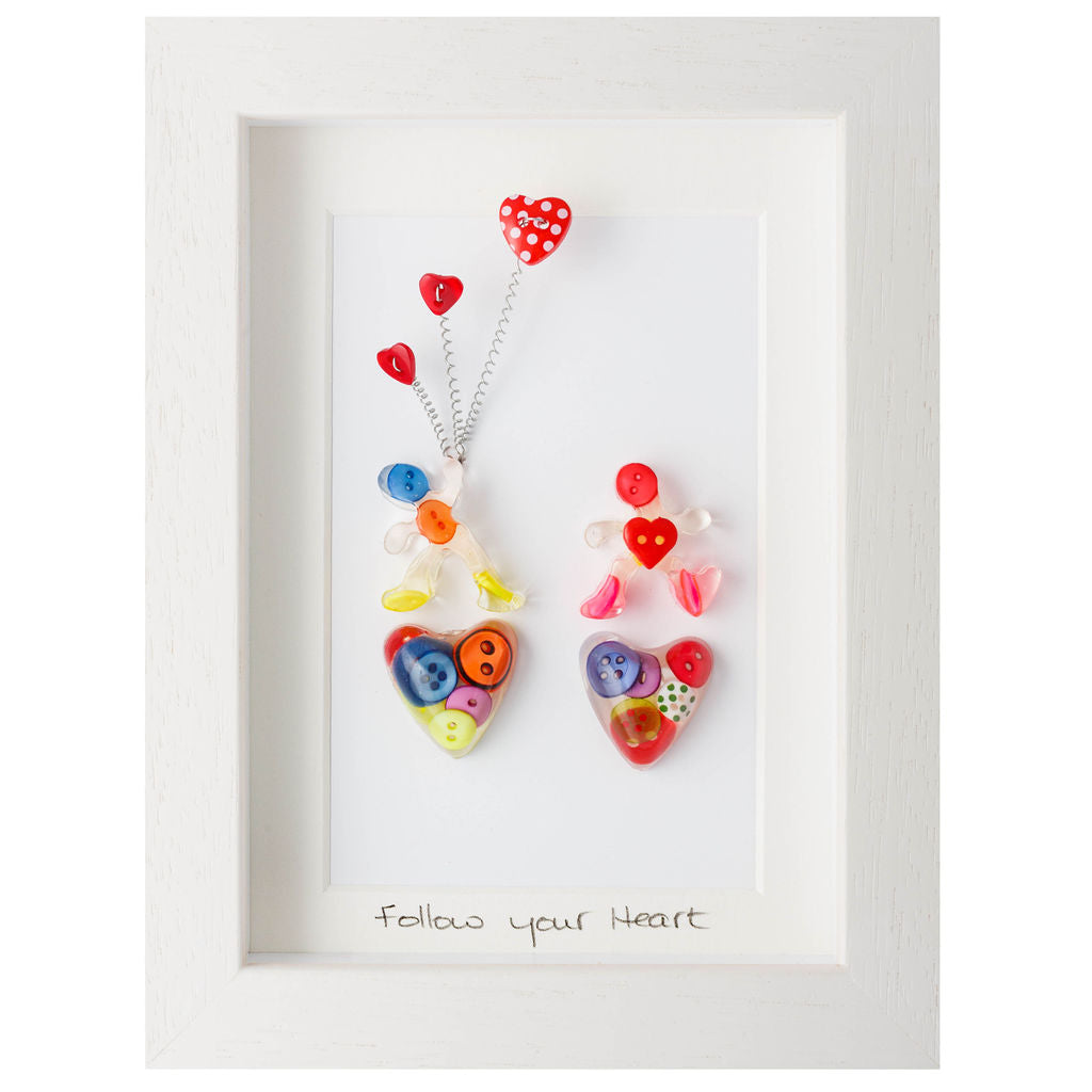 Button Studio, Follow Your Heart Frame Button Studio