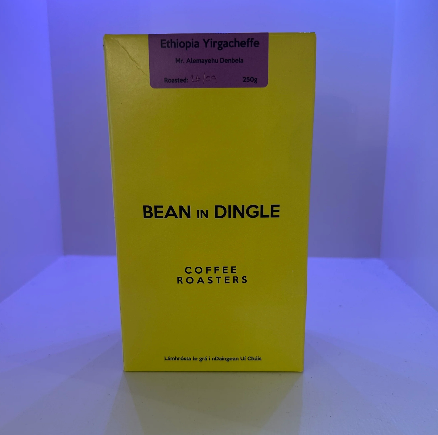 Bean in Dingle,  Ethiopia Yirg (Medium Grind)