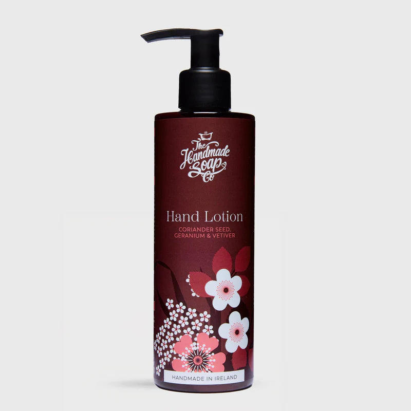 The Handmade Soap Company, Hand Lotion - Coriander Seed, Geranium & Vetiver The Handmade Soap
