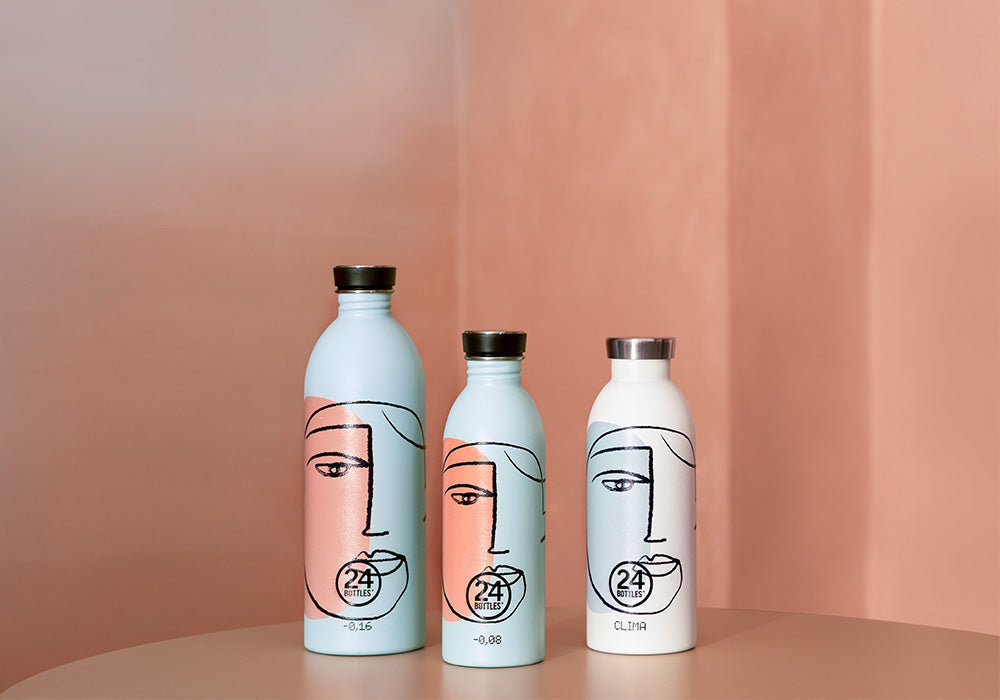 24Bottles, Urban Bottle - Blue Calypso - 500ml