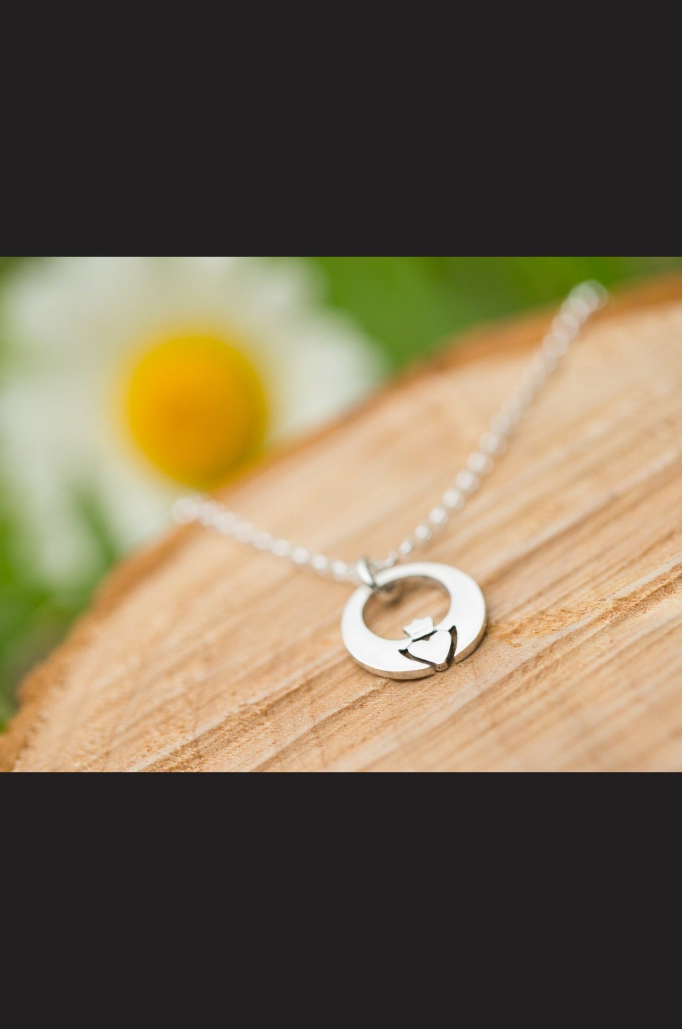 Claddagh Design, Silver Claddagh Pendant