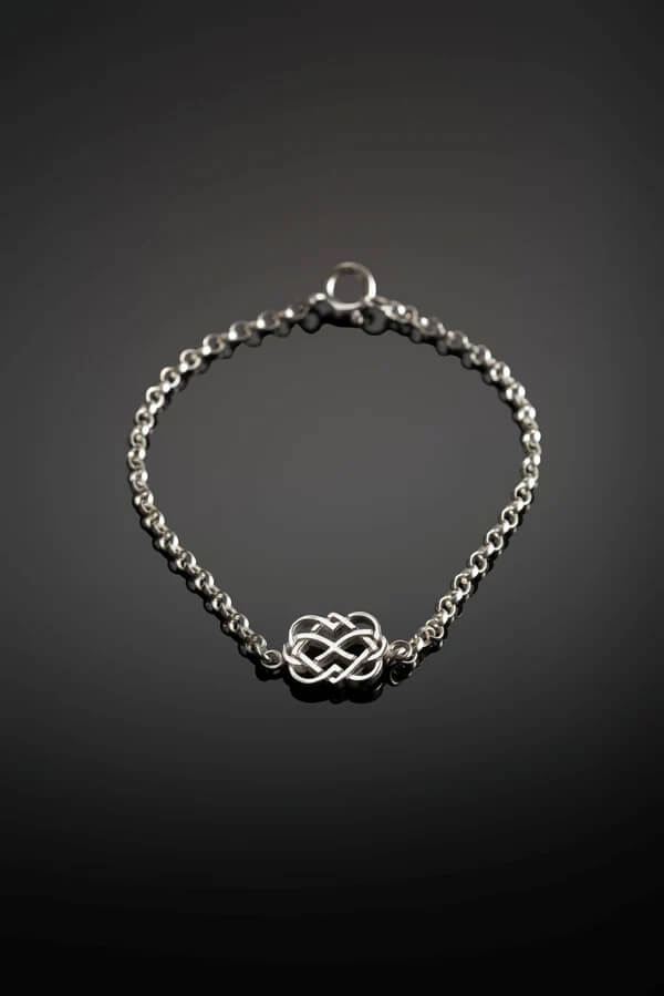 Claddagh Design, Celtic Love Knot Bracelet