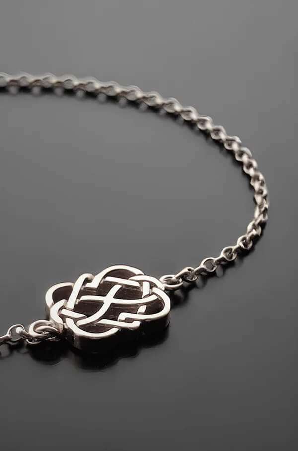 Claddagh Design, Celtic Love Knot Bracelet