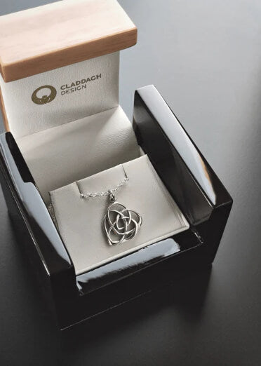 Claddagh Design, Celtic Motherhood Knot Necklace