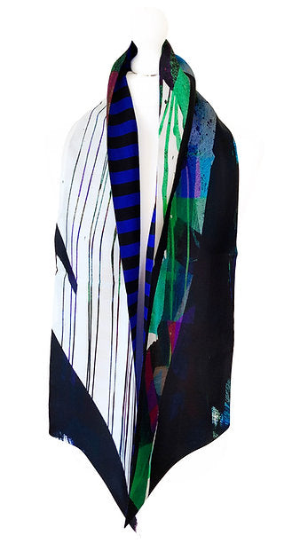 Clare O'Connor, 100% Silk Maxi Twilly