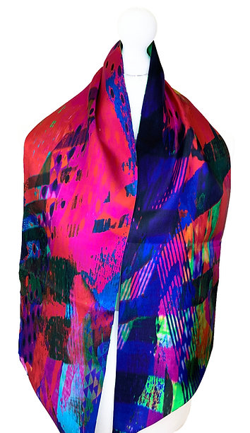 Clare O'Connor, Silk Maxi Twilly 100% Silk