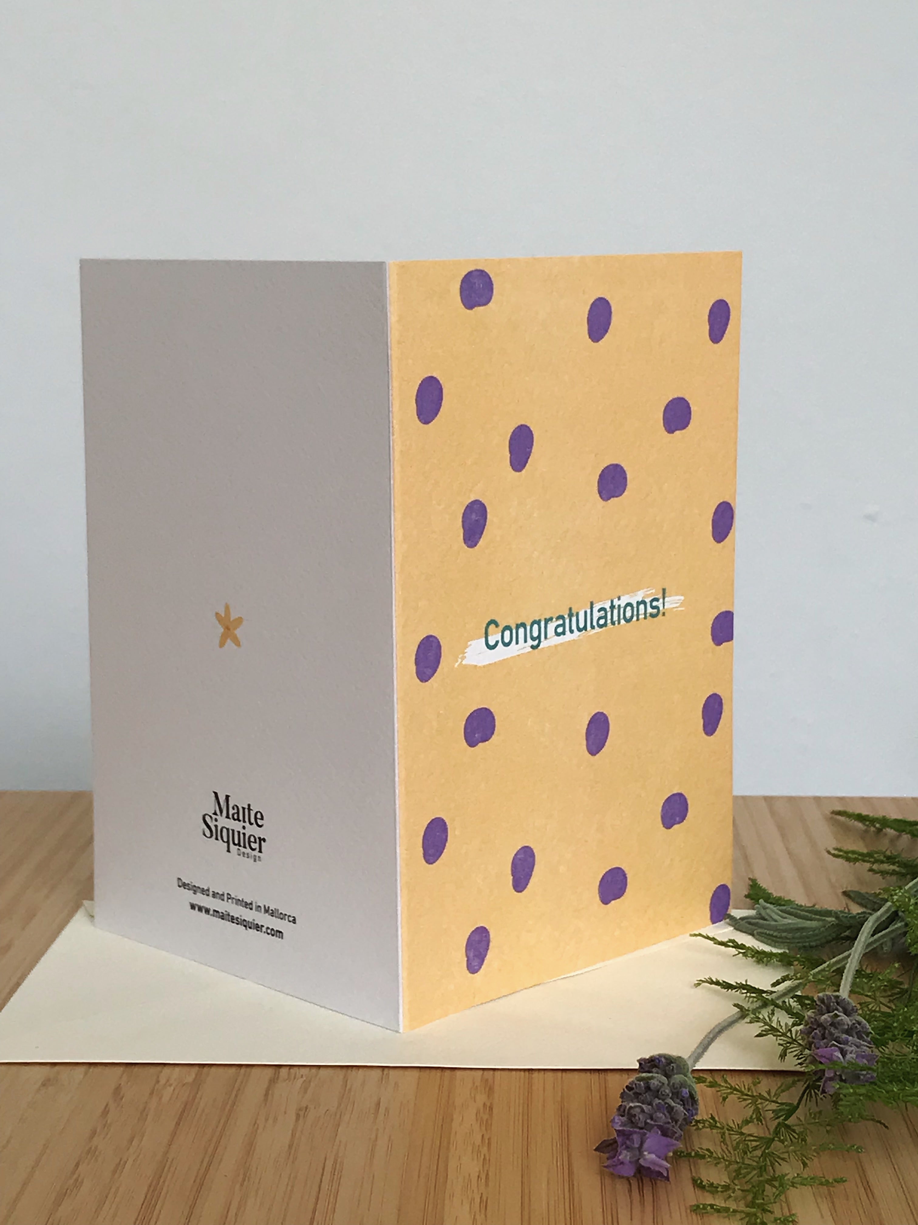 Congratulations Greeting Card Quinlans Gift Shop