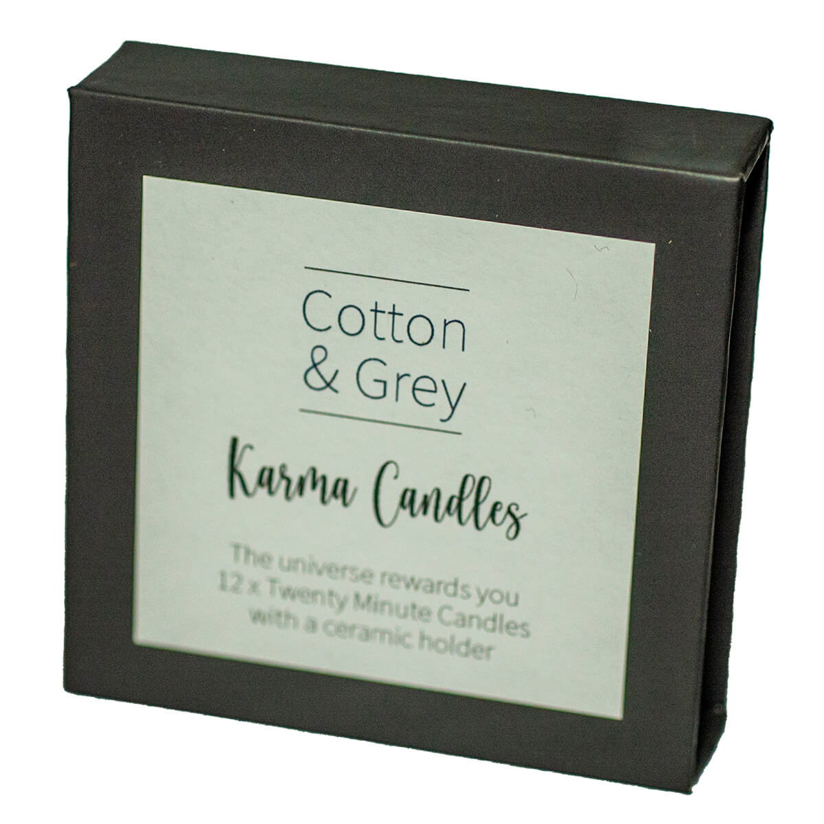 Cotton & Grey, Karma Candles Cotton & Grey