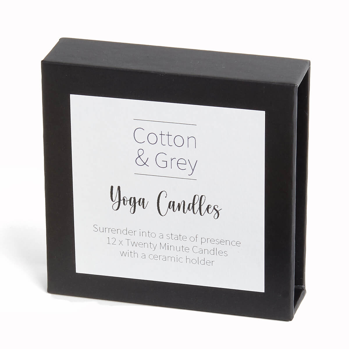 Cotton & Grey, Yoga Candles Cotton & Grey