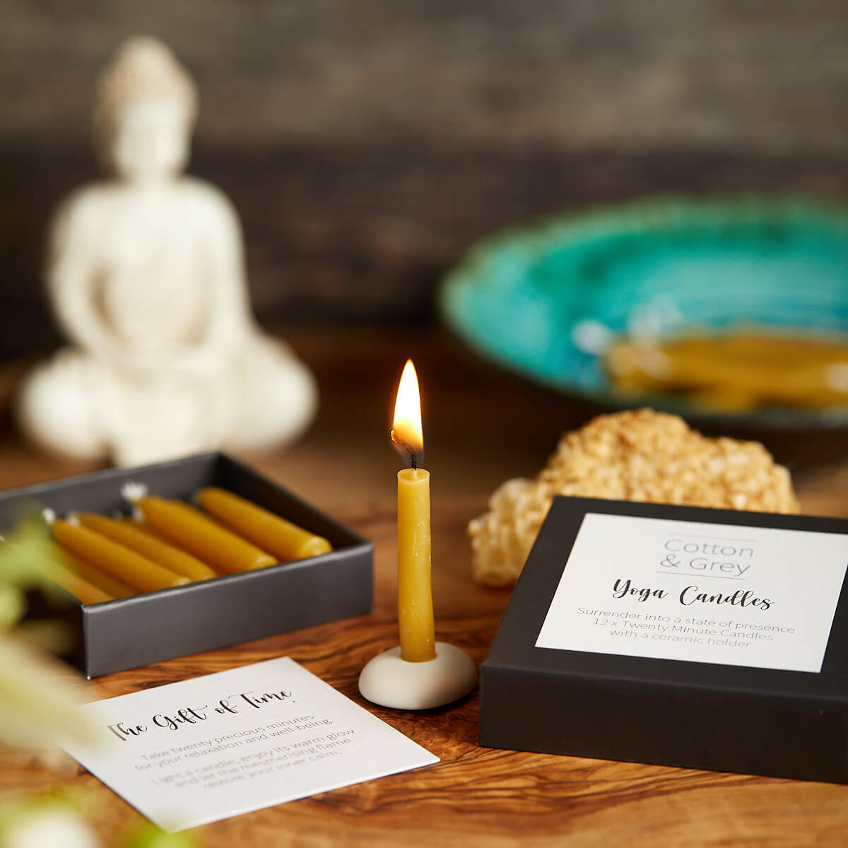 Cotton & Grey, Yoga Candles Cotton & Grey