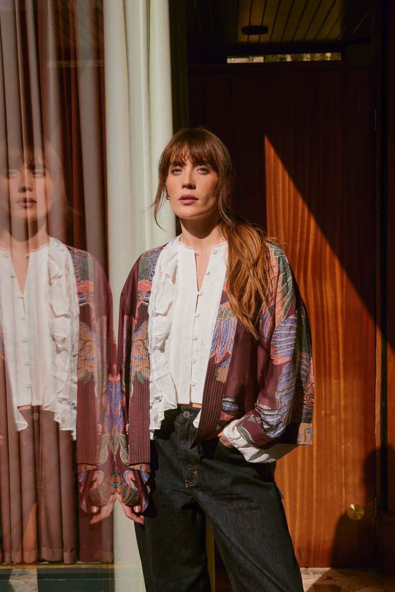 One Hundred Stars, Crane Plum Kimono One Hundred Stars
