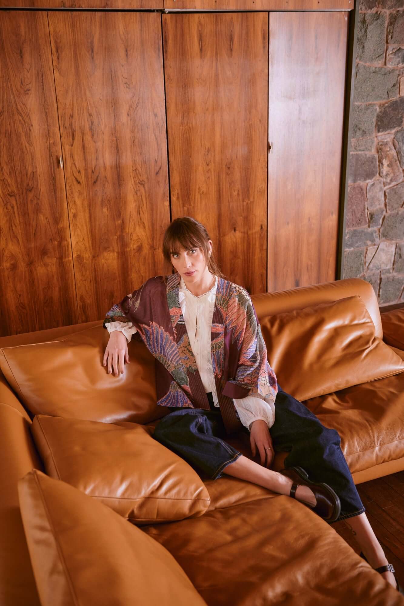 One Hundred Stars, Crane Plum Kimono One Hundred Stars