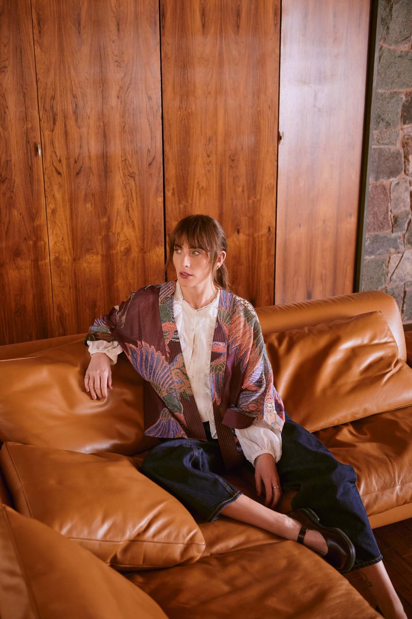 One Hundred Stars, Crane Plum Kimono One Hundred Stars