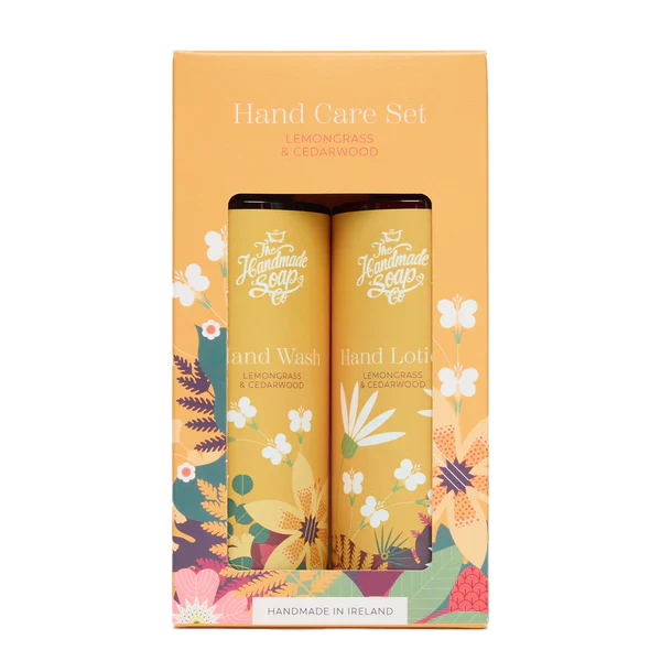 The Handmade Soap Company , Hand Wash & Hand Lotion Duo - Lemongrass & Cedarwood The Handmade Soap