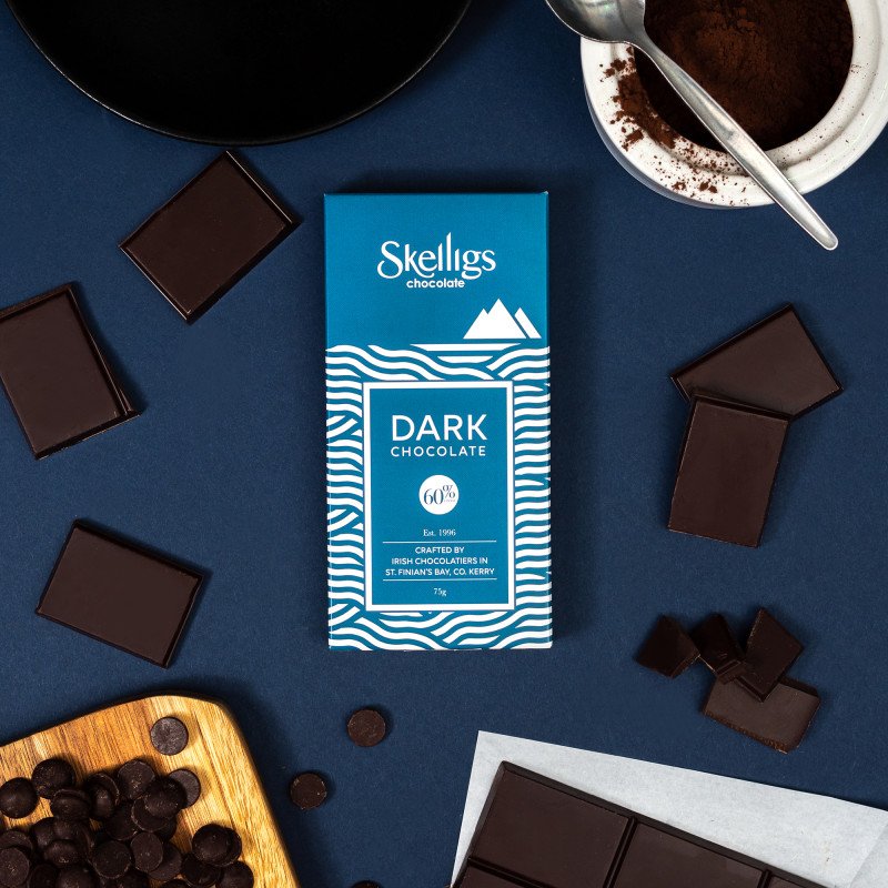 Skelligs Chocolate, Bar - Dark chocolate