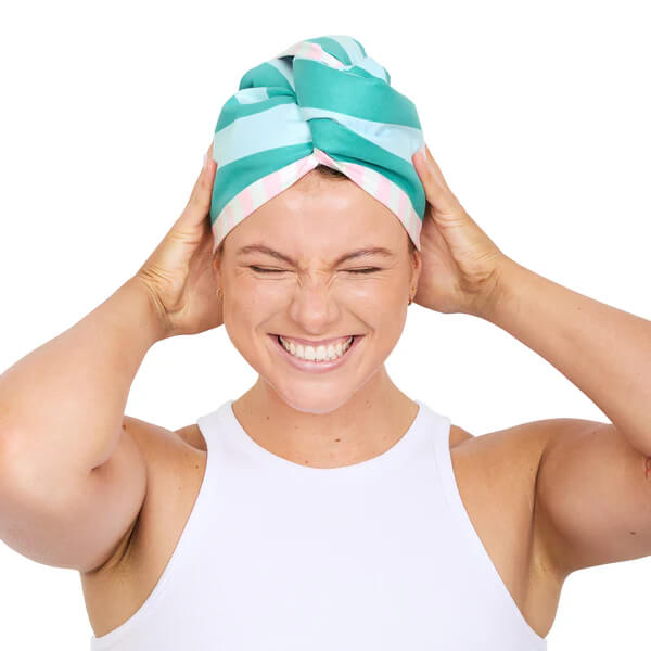 Dock and Bay, Hair Wrap Waffle - Pastel Pier