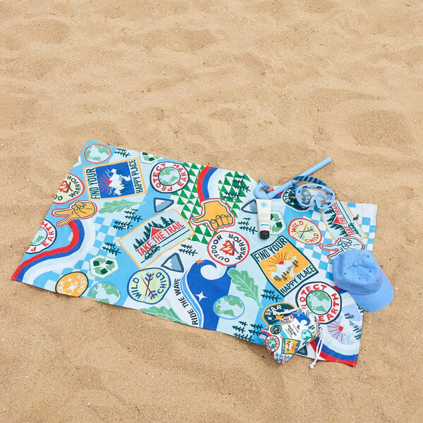 Dock and Bay, Kids Beach Towel Medium - Into the Wild