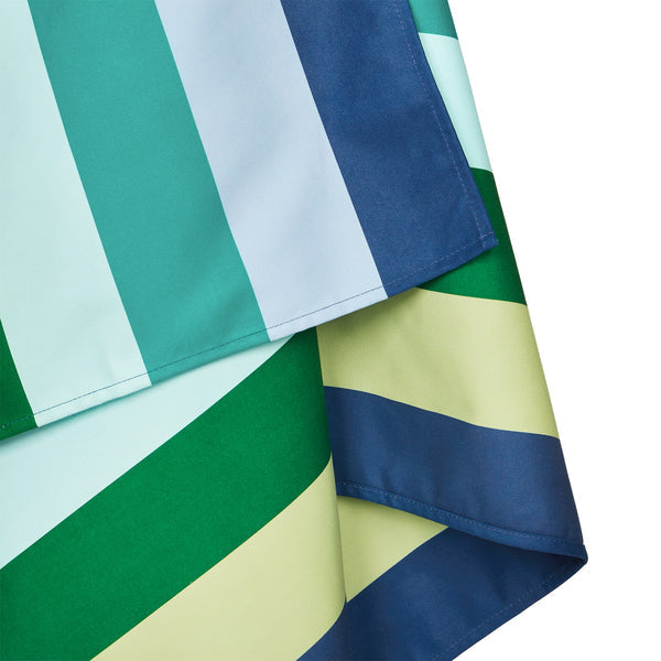 Dock and bay, Beach Towel Cool Lagoon Large Quinlan's Gifts