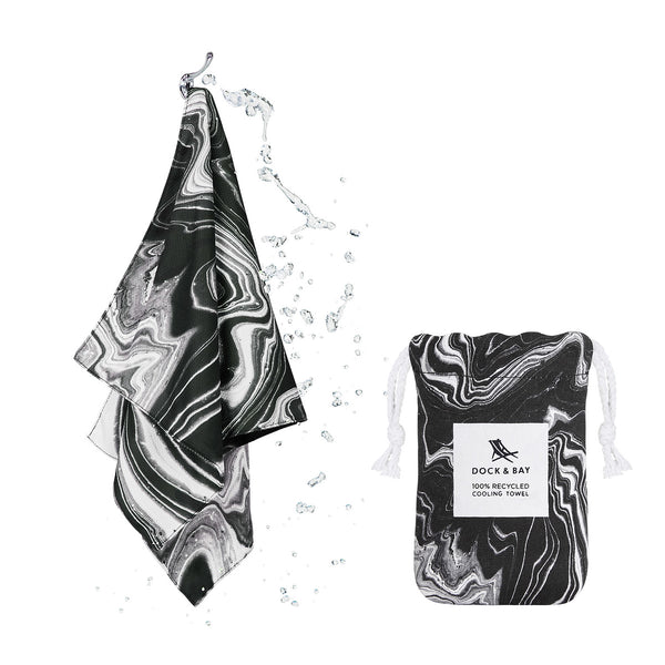 Dock and Bay, Cooling Towel - Space Odyssey Marble