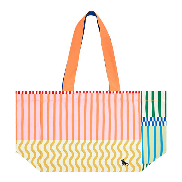 Dock and Bay, Foldable Tote Bag -Stripe Up Your Life