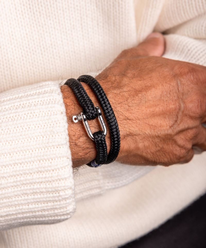 Salty Steve Black /silver M