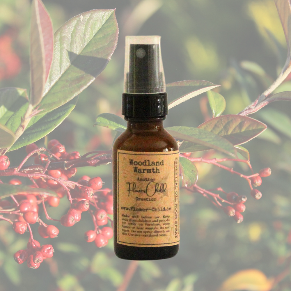 Flower Child, Woodland Warmth 30ml Room Spray