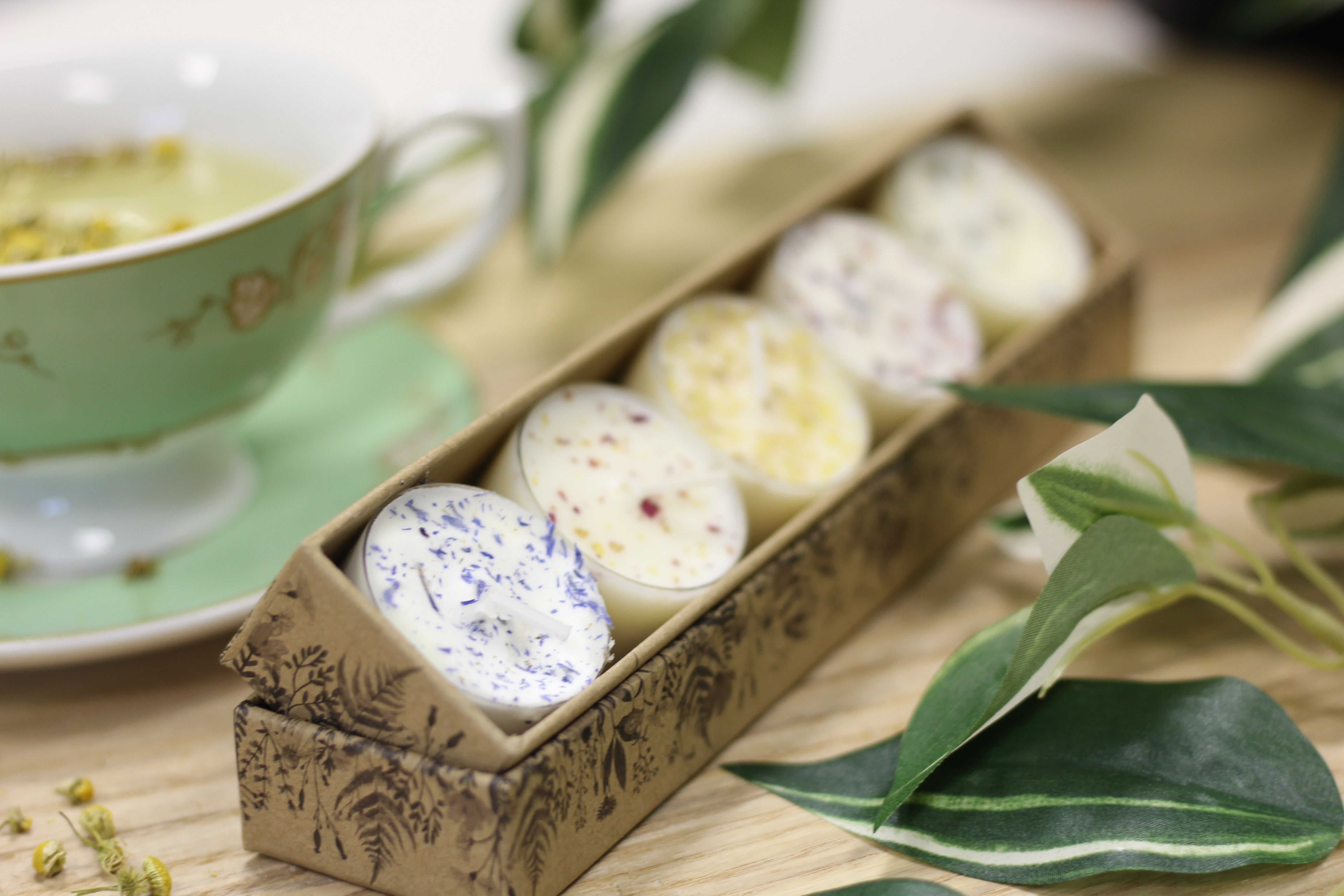 Flower Child, Scented Tealights 5 Pack Flower Child