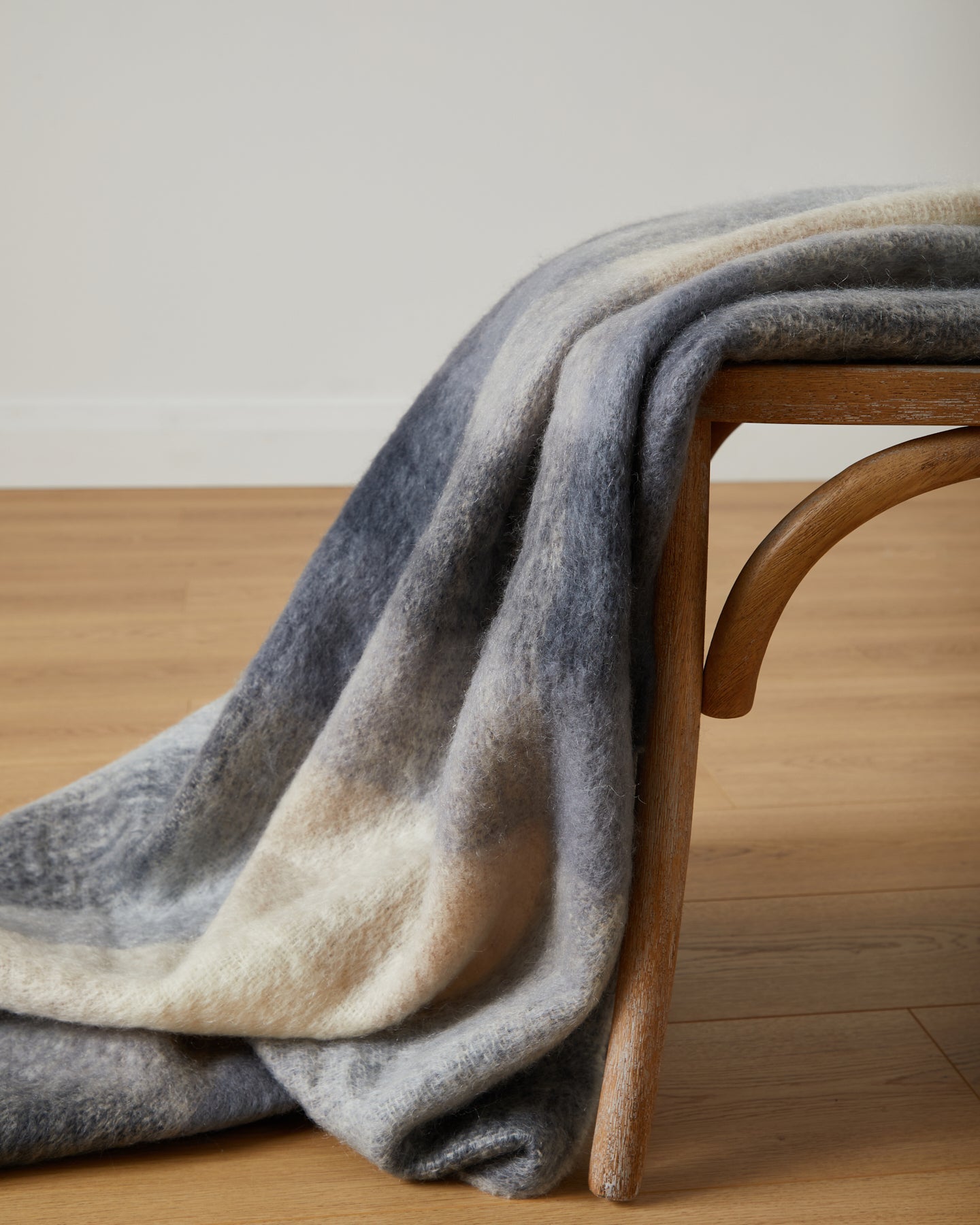 Foxford, Classic Check Mohair Throw