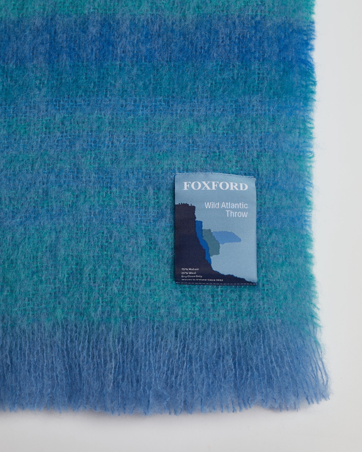 Foxford, Wild Atlantic Mohair Throw Foxford