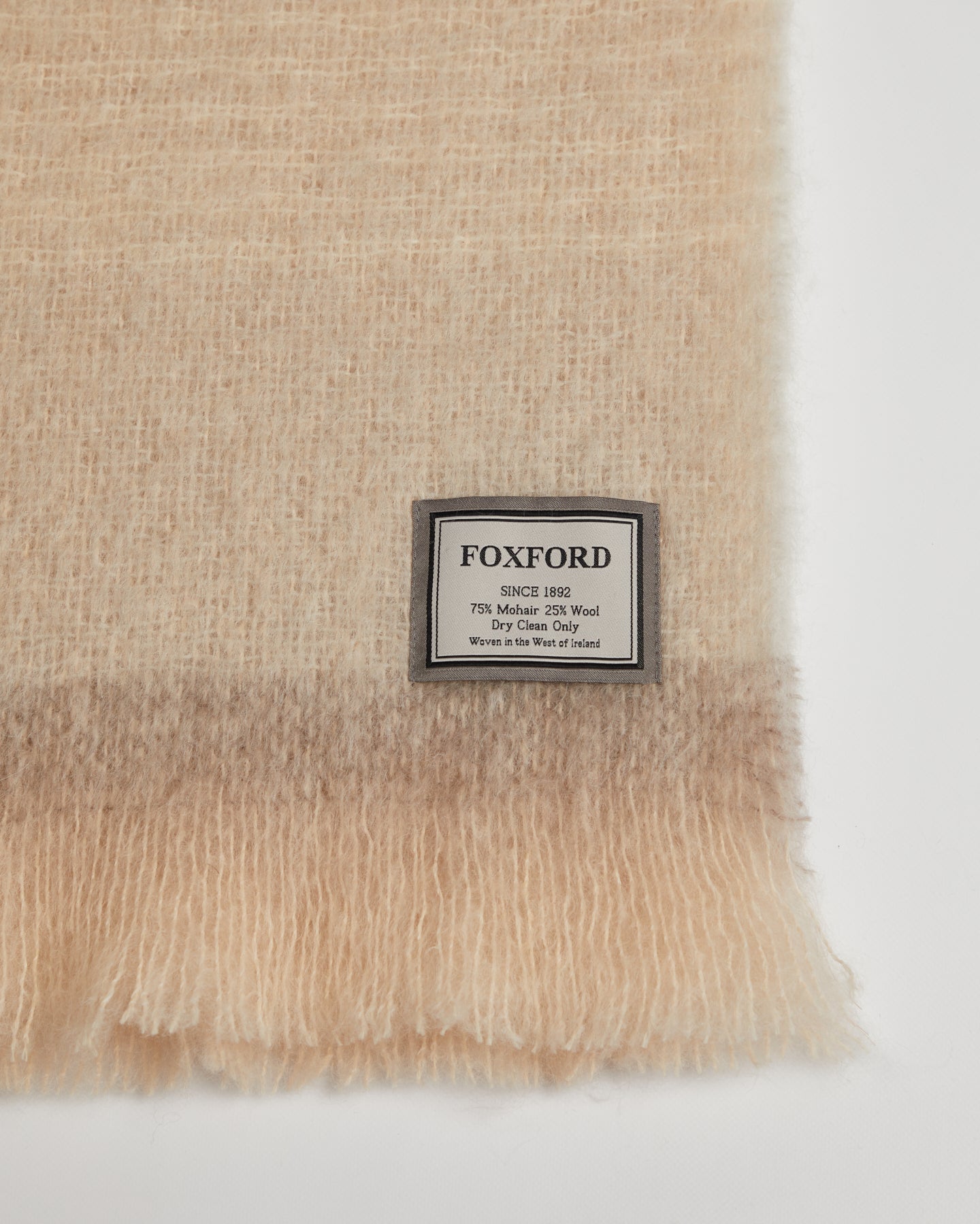Foxford, Ombreid Mohair Throw