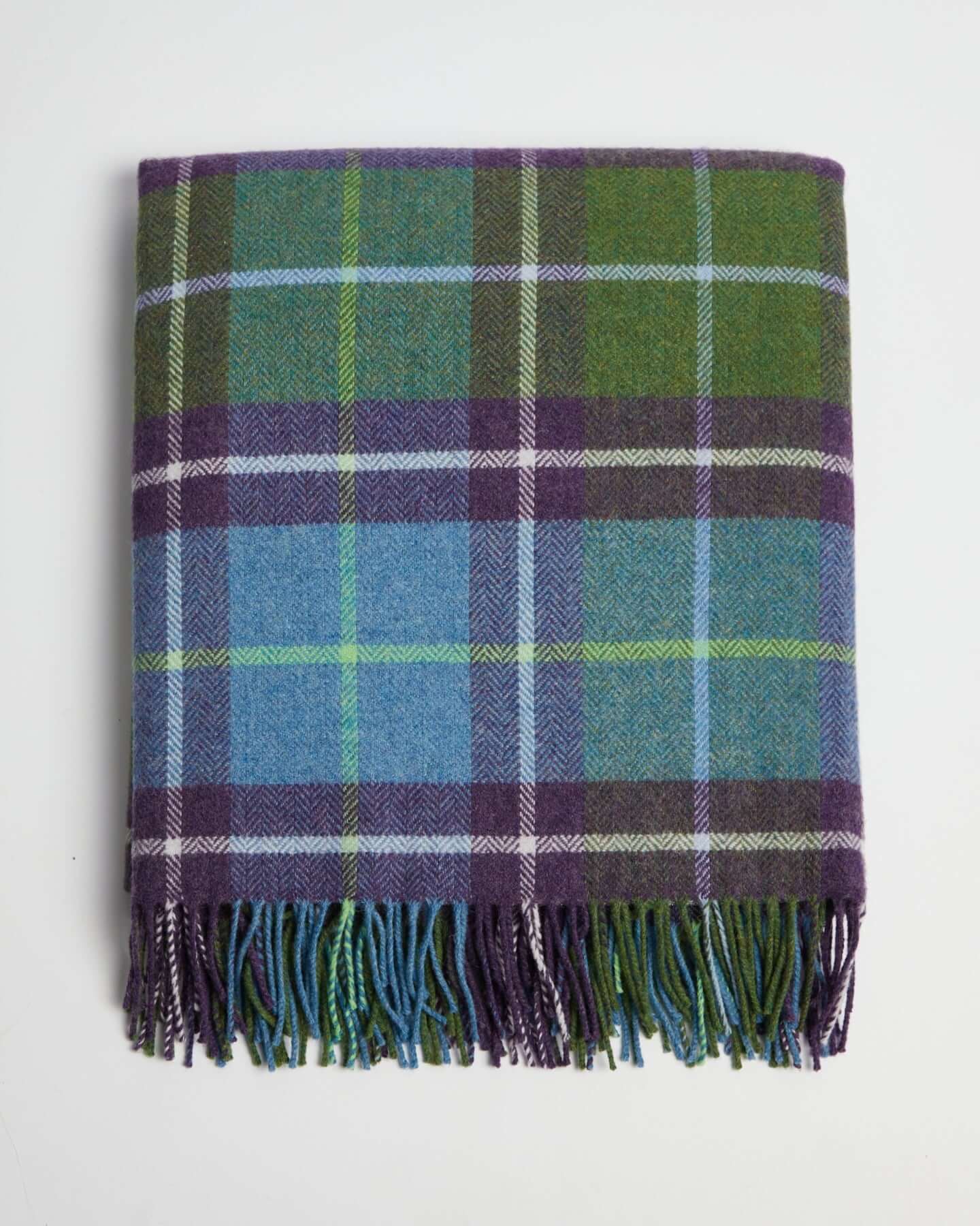 Foxford, Connemara Lambswool Throw