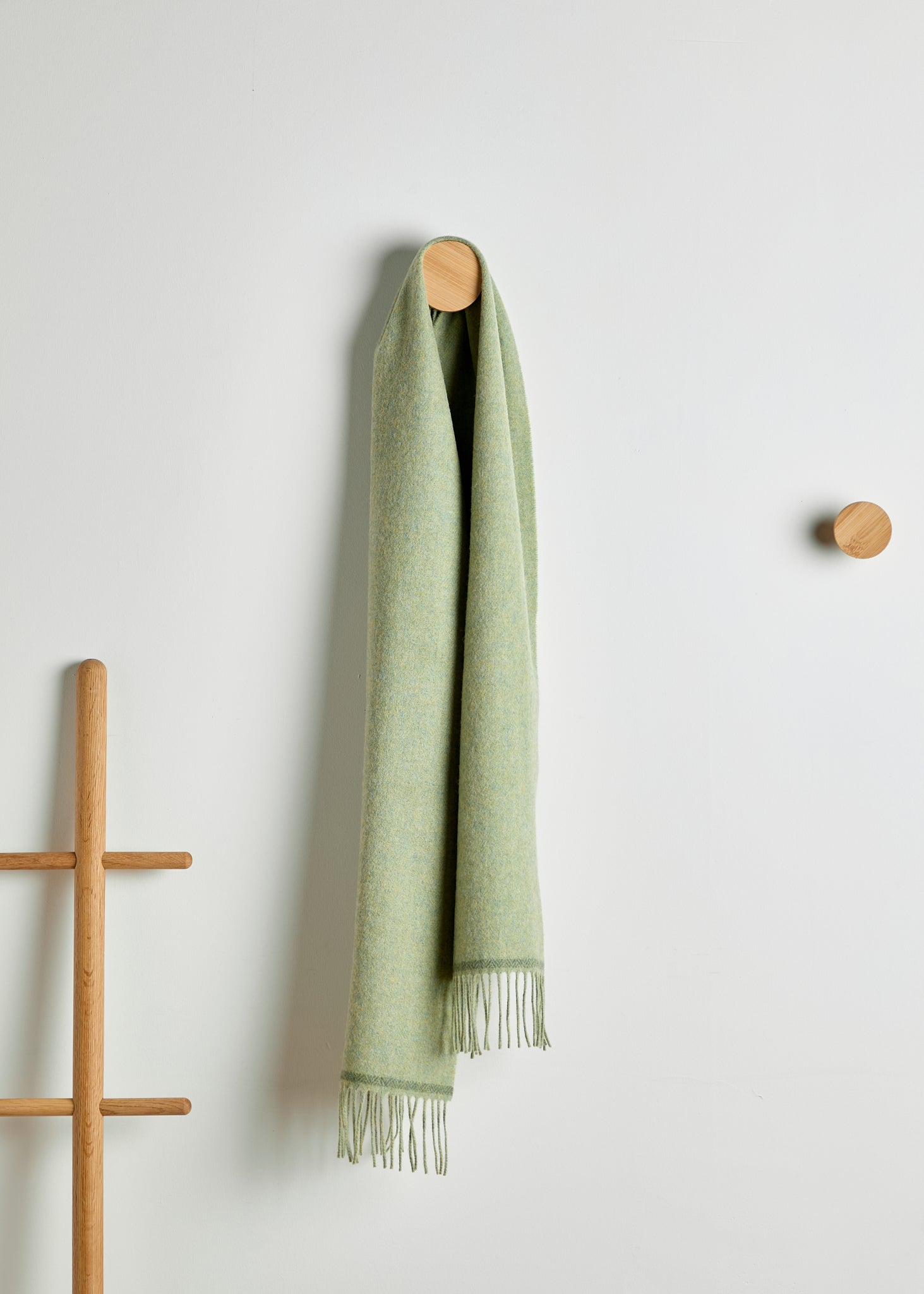 Foxford, Green Melange Scarf Foxford