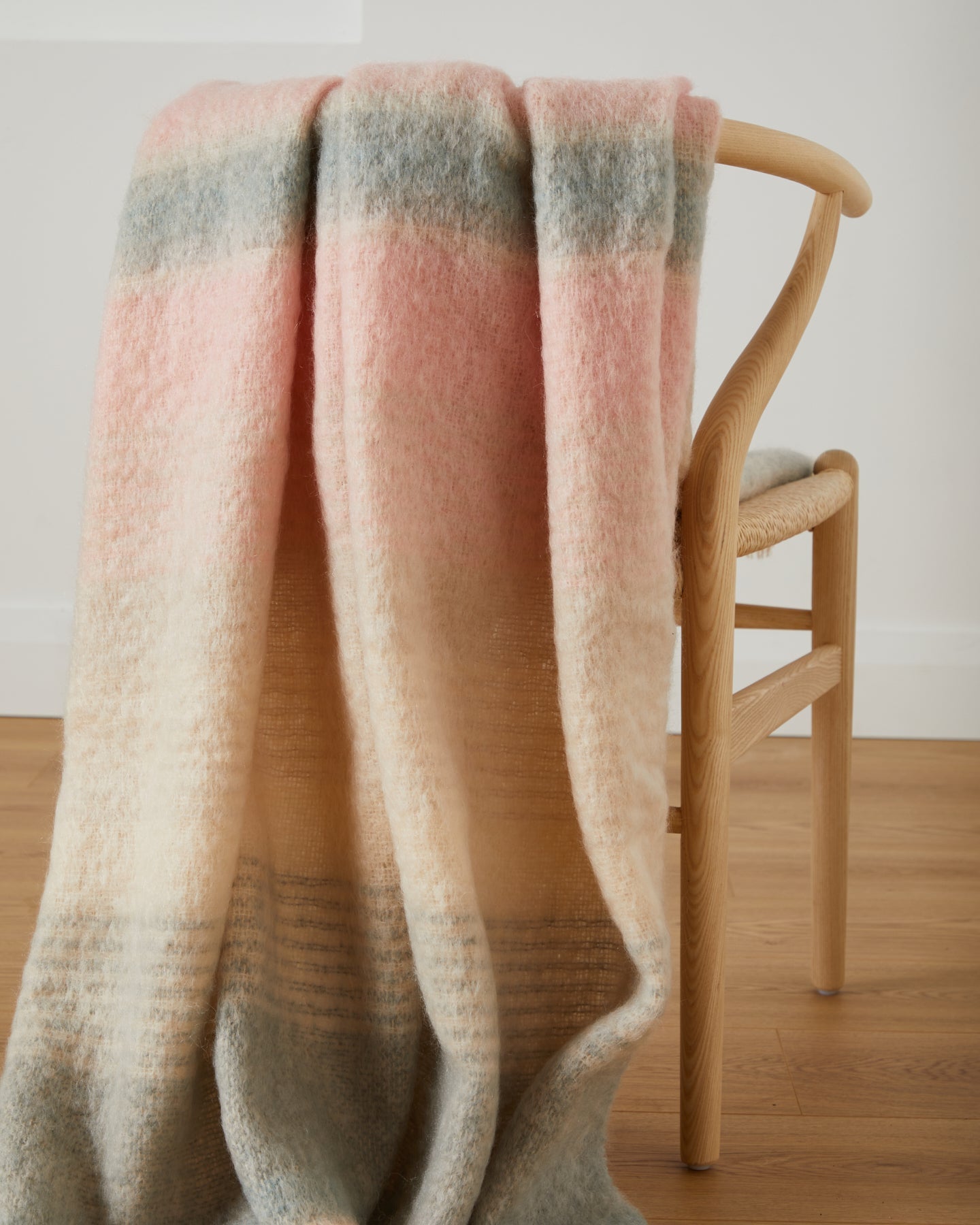 Foxford, Heather Mohair Throw