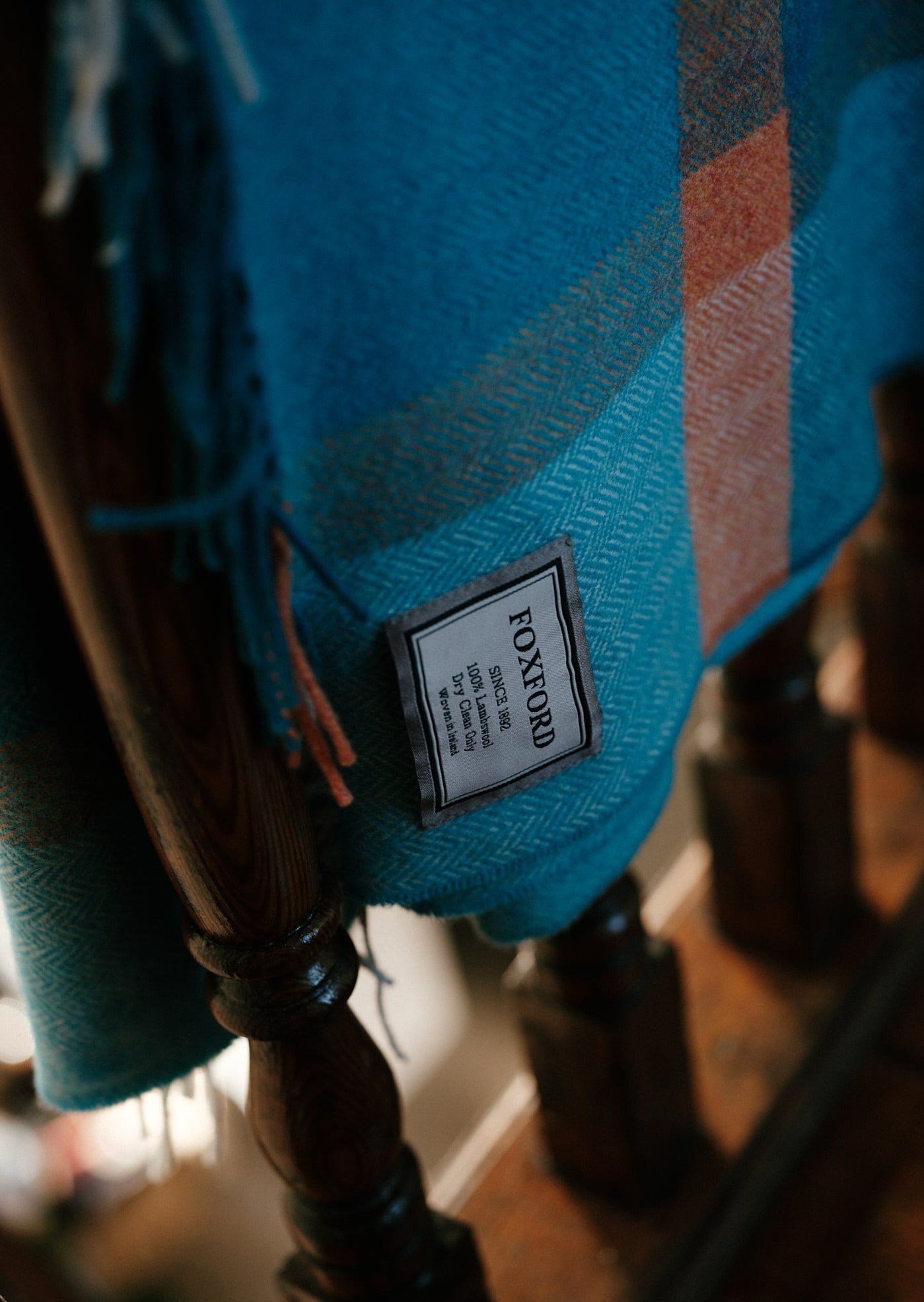 Foxford, Oisin Lambswool Throw Foxford