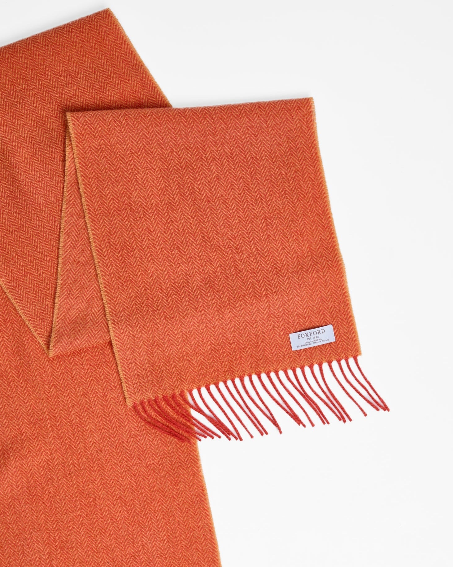 Foxford, Paprika/Bark Orange Scarf