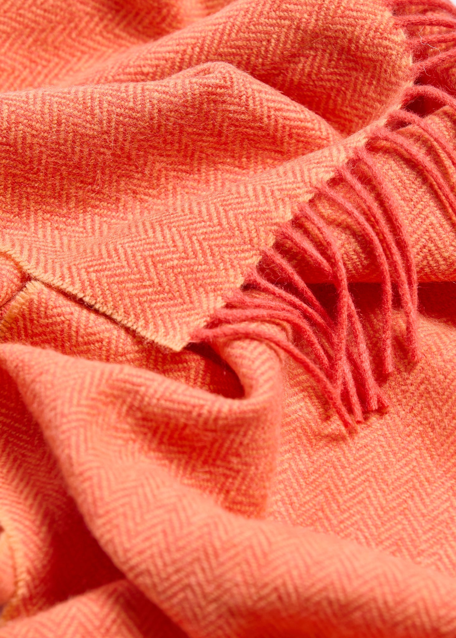 Foxford, Paprika/Bark Orange Scarf