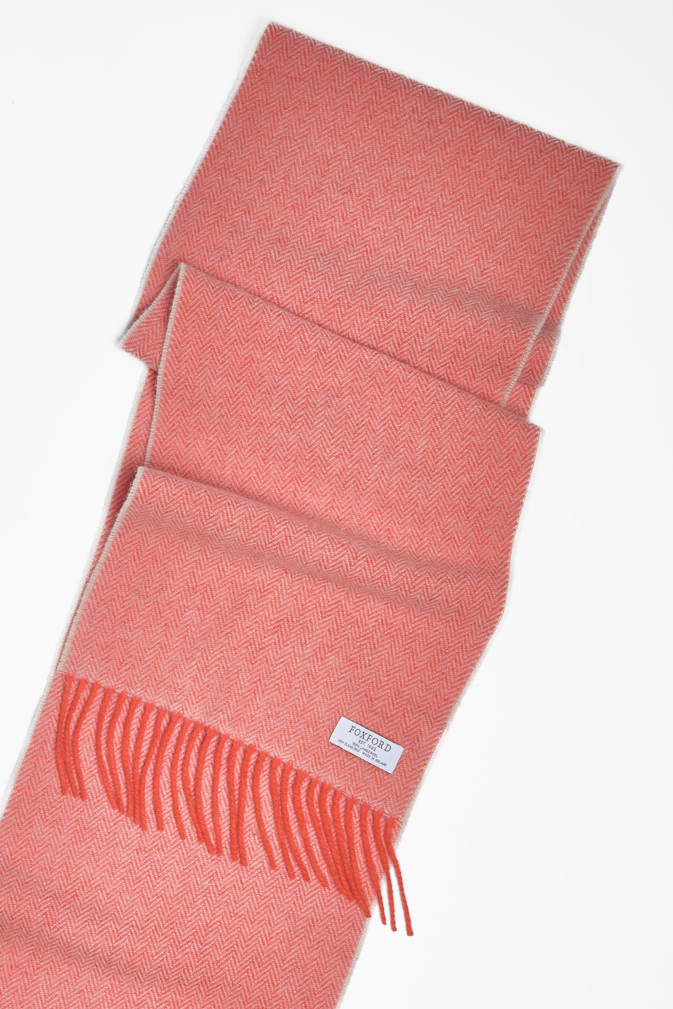 Foxford, Paprika/Champagne Scarf